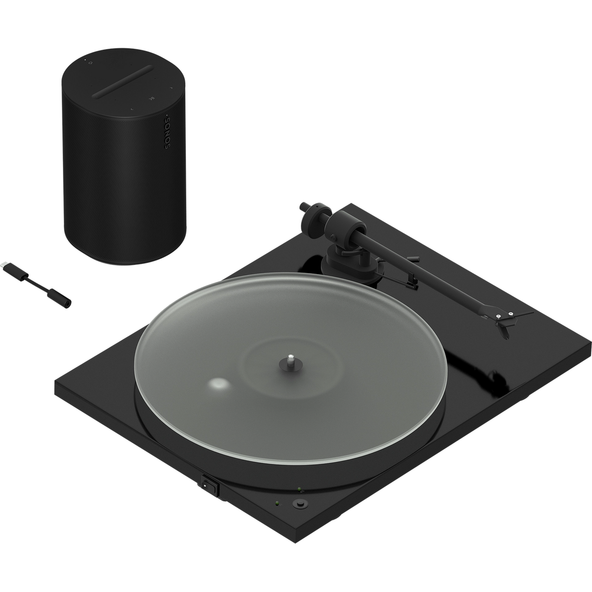 Sonos Pro-Ject T1, Era 100 belaidė kolonėlė ir Line-In adapteris, patefonas