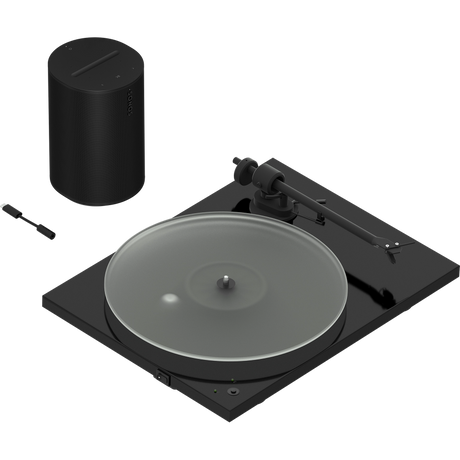 Sonos Pro-Ject T1, Era 100 belaidė kolonėlė ir Line-In adapteris, patefono komplektas (įvarių spalvų)