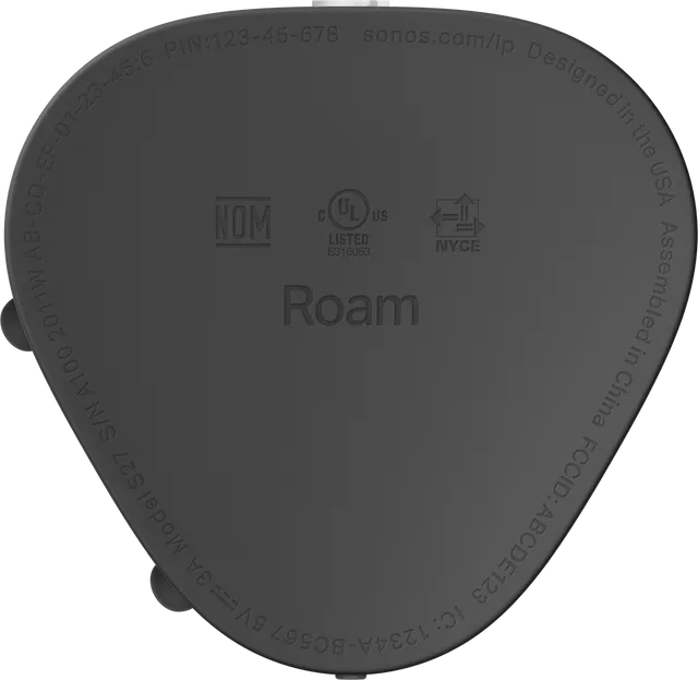 Sonos Roam, belaidė atspari vandeniui garso kolonėlė (įvairių spalvų)