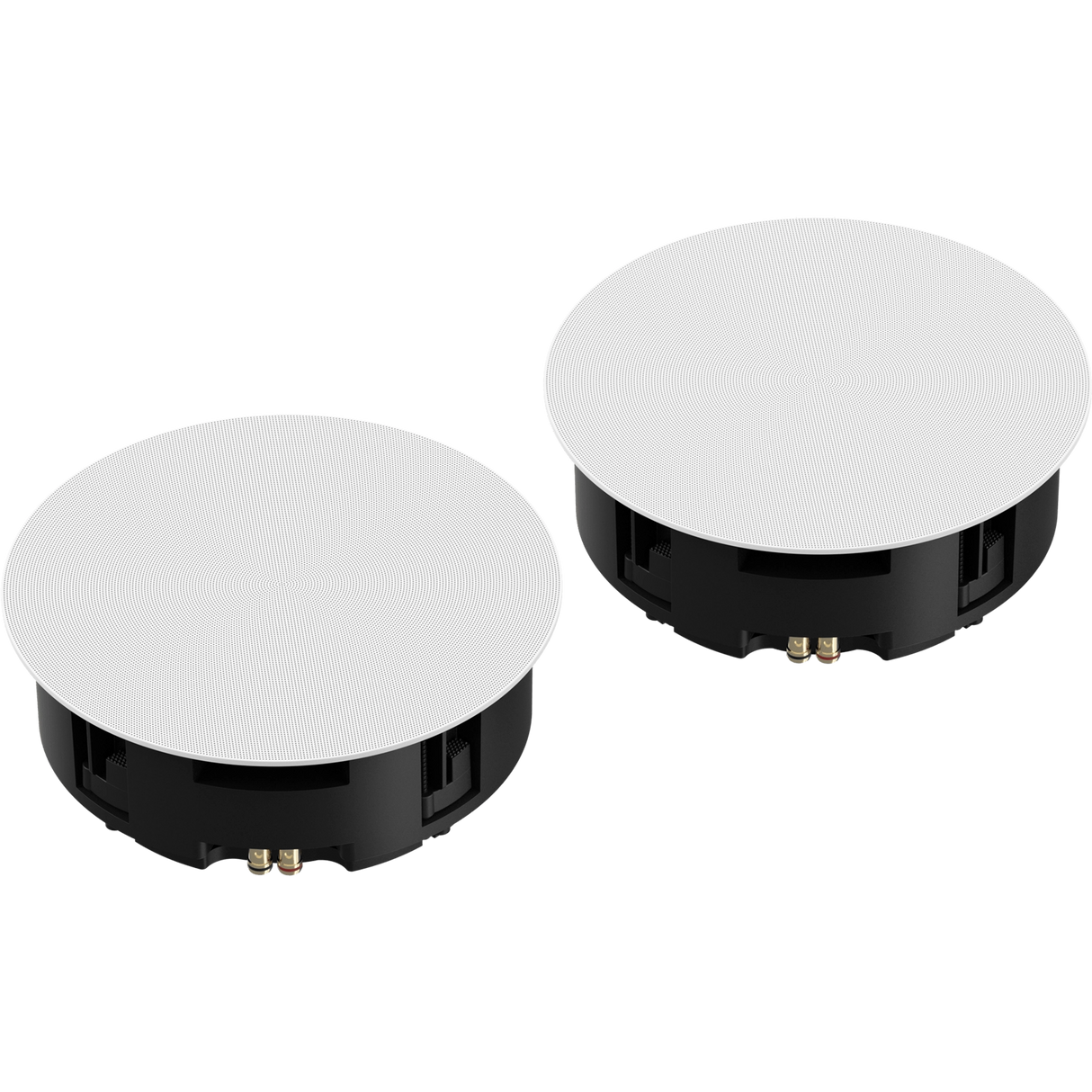 Sonos į sieną montuotas rinkinys In-Ceiling Set Amp + In-Ceiling Speak - garsiakalbių galinė dalis su jungtimis