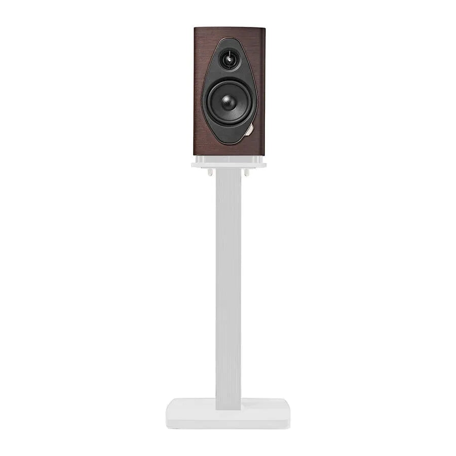 Sonus Faber SONETTO I G2, lentyninė garso kolonėlė - garsiakalbis ant balto stovo