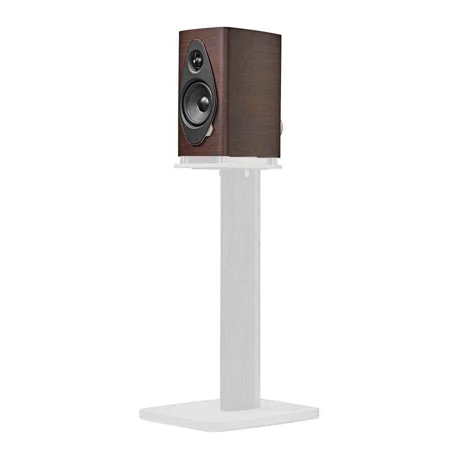 Sonus Faber SONETTO I G2, lentyninė garso kolonėlė - Šoninis vaizdas su stoveliu