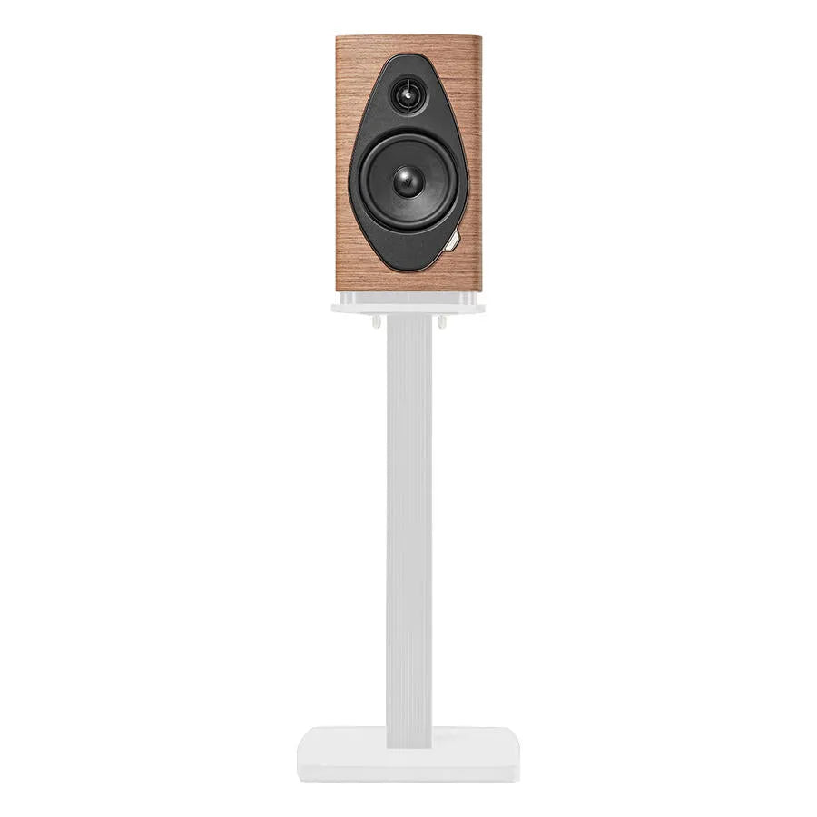 Sonus Faber SONETTO II G2, lentyninė garso kolonėlė - Kolonėlė ant balto stovo