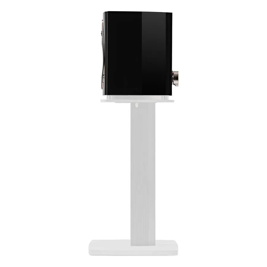 Sonus Faber SONETTO II G2, lentyninė garso kolonėlė - Šoninis vaizdas su jungtimi ir stovu