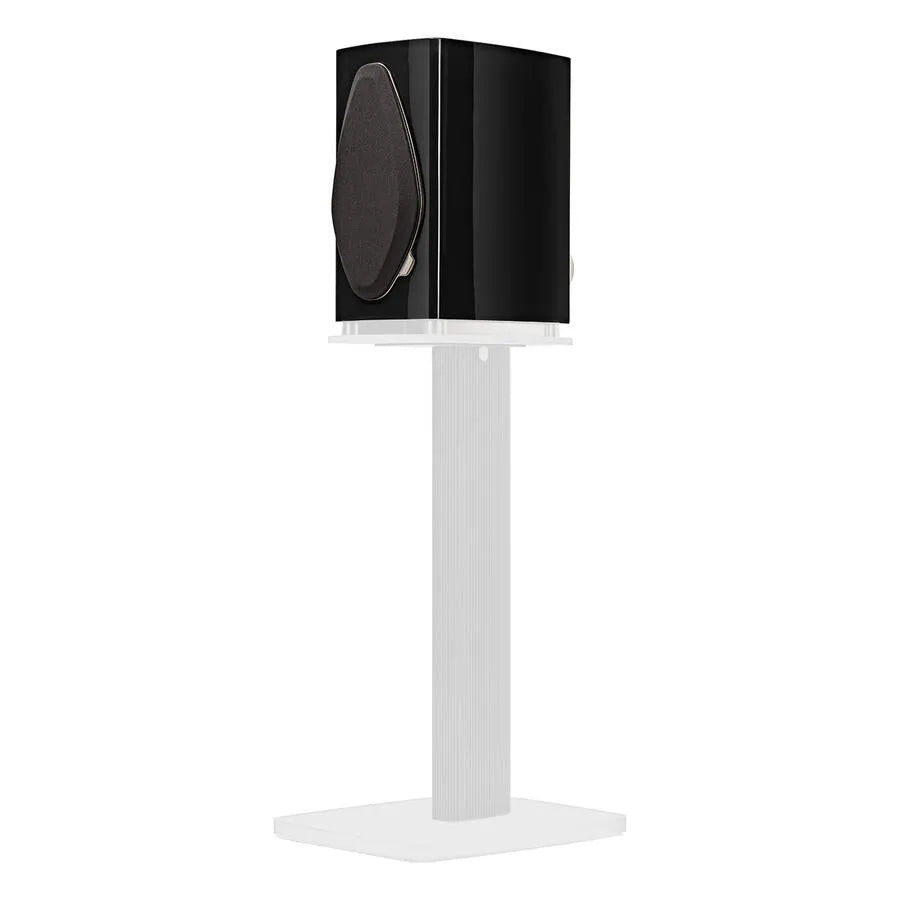 Sonus Faber SONETTO II G2, lentyninė garso kolonėlė - Šoninis vaizdas su garsiakalbiu ir stovu