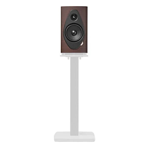 Sonus Faber SONETTO II G2, lentyninė garso kolonėlė - garsiakalbis ant balto stovo