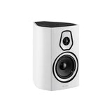Sonus Faber SONETTO II, lentyninė kolonėlė (įvairių spalvų) - Šoninis vaizdas su neįprastu dizainu