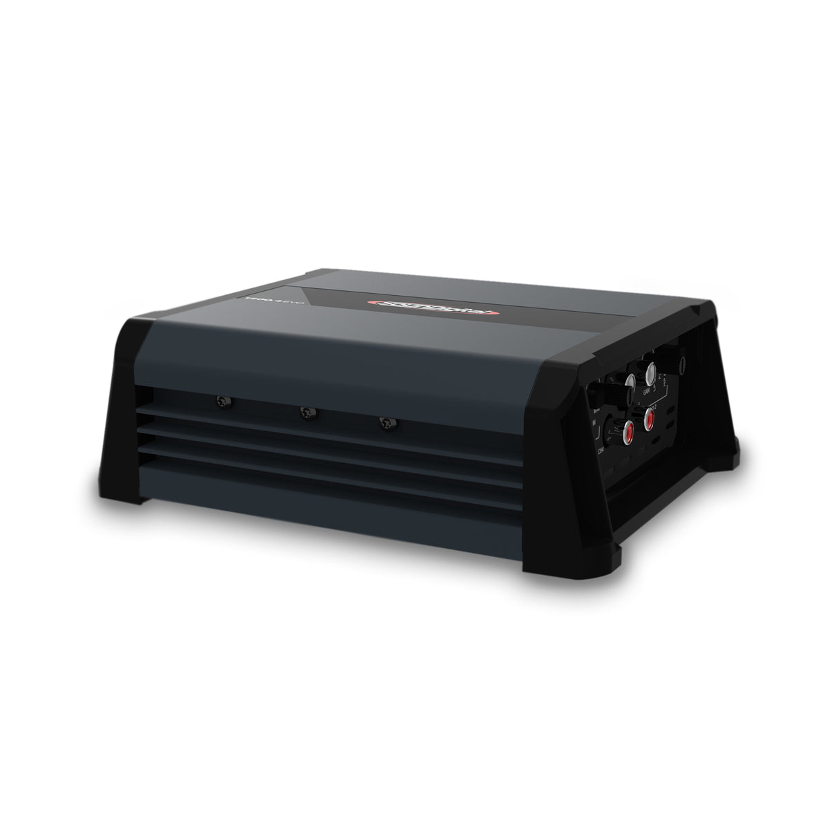 SounDigital 1200.4 EVO 4.0 - 2ohm - Galinė panelė su jungtimis ir valdikliais