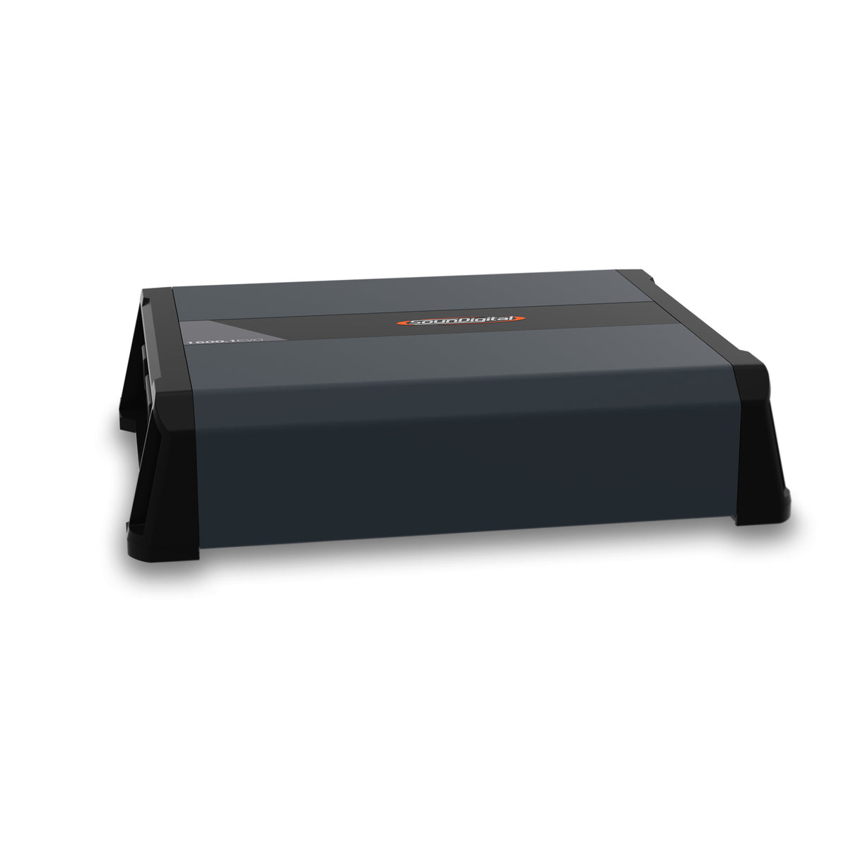 SounDigital 1600.1 EVO 4.0 - 1ohm - Kampinis vaizdas su logotipu ir modeliu