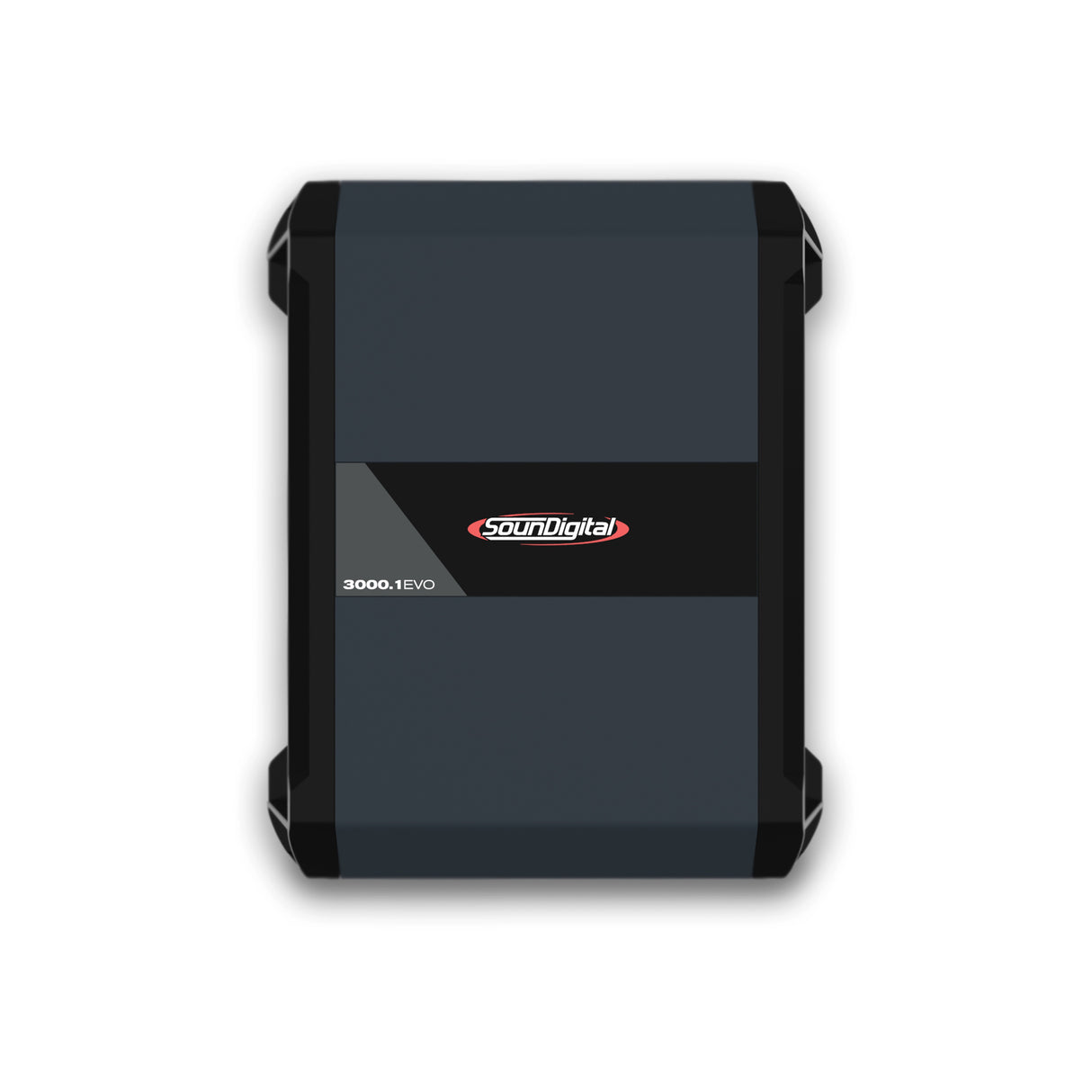 SounDigital 3000.1 EVO 4.0 - 2ohm - Šoninis vaizdas su kampais ir logotipu