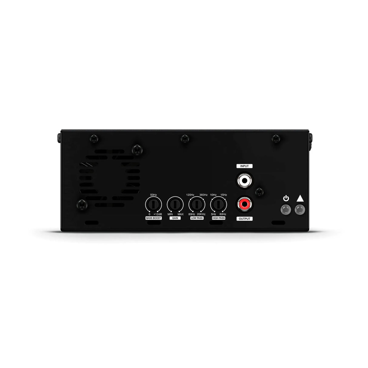 SounDigital 3000.1 EVO 6 - 2 Ohm - galinė panelė su jungtimis ir valdikliais
