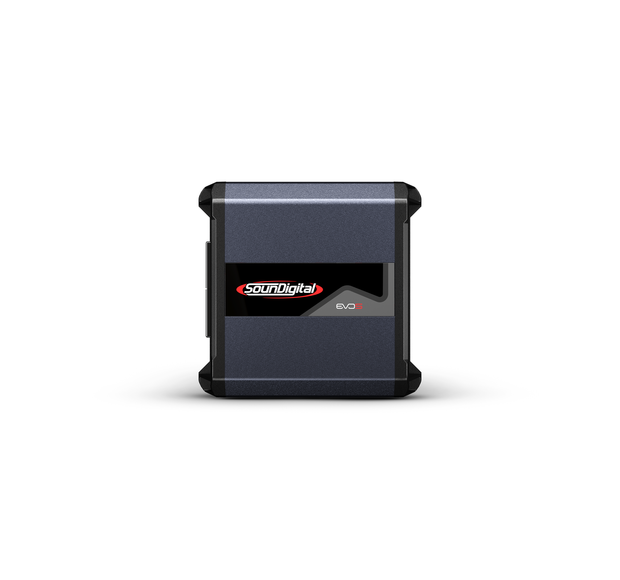 SounDigital 400.2 EVO 5 - 4 Ohm - Šoninis vaizdas su jungtimis