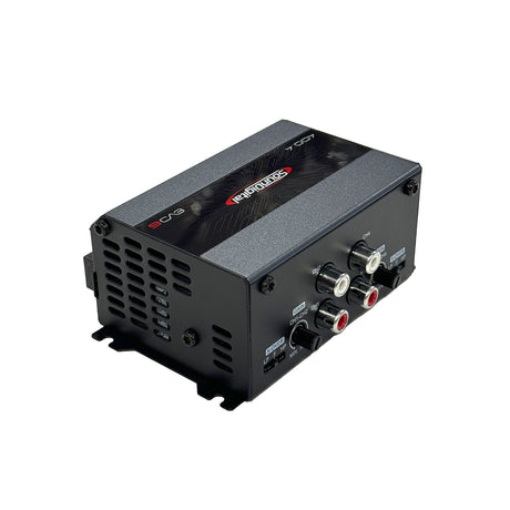 SounDigital 400.4 EVO 6 - 4 Ohm - galinė panelė su jungtimis ir valdikliais