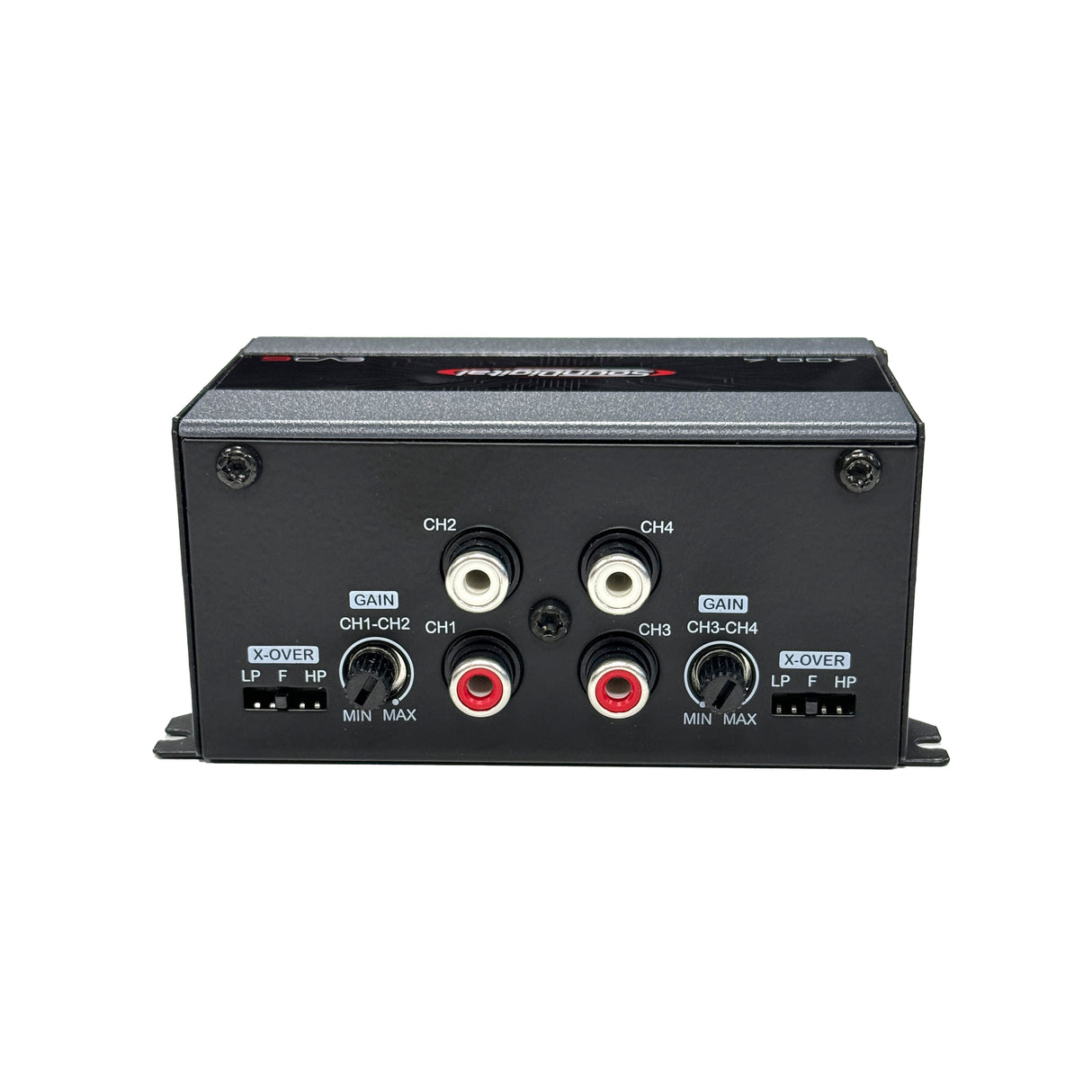 SounDigital 400.4 EVO 6 - 4 Ohm - Perjungikliai ir garso reguliatoriai abiejose pusėse