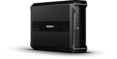 SounDigital 5000.1 BASSTRONIK - 1 Ohm - Šoninė panelė su jungtimis ir valdikliais