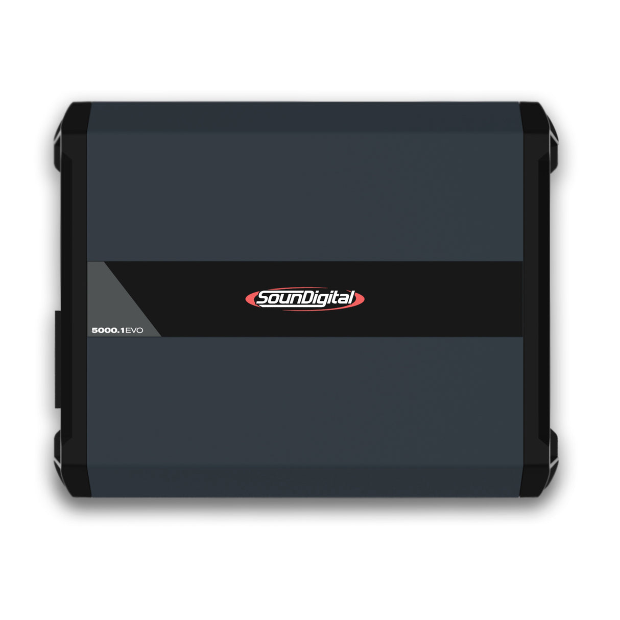 SounDigital 5000.1 EVO 4.0 - 1ohm - Šoninis vaizdas su logotipu ir modeliu
