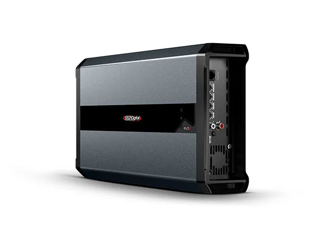 SounDigital 8000.1 EVO5 2 Ohm - Galinė panelė su jungtimis ir ventiliacija
