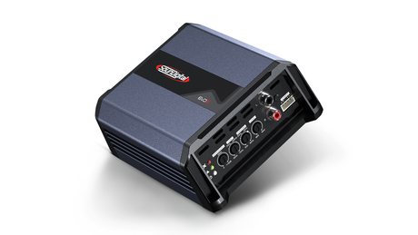 SounDigital 800.1 EVO5 4 Ohm - galinė panelė su jungtimis ir valdymo elementais