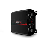 SounDigital 800.4 XP - 4 Ohm - galinė panelė su jungtimis ir reguliatoriais