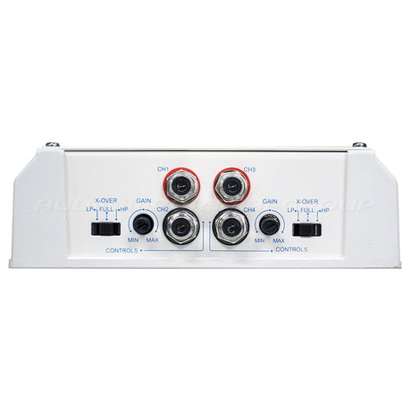 SounDigital 800.4D MARINE 2ohms - galinė panelė su jungtimis ir valdikliais