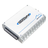 SounDigital 800.4D MARINE 2ohms - galinė panelė su jungtimis ir aušinimo briaunomis