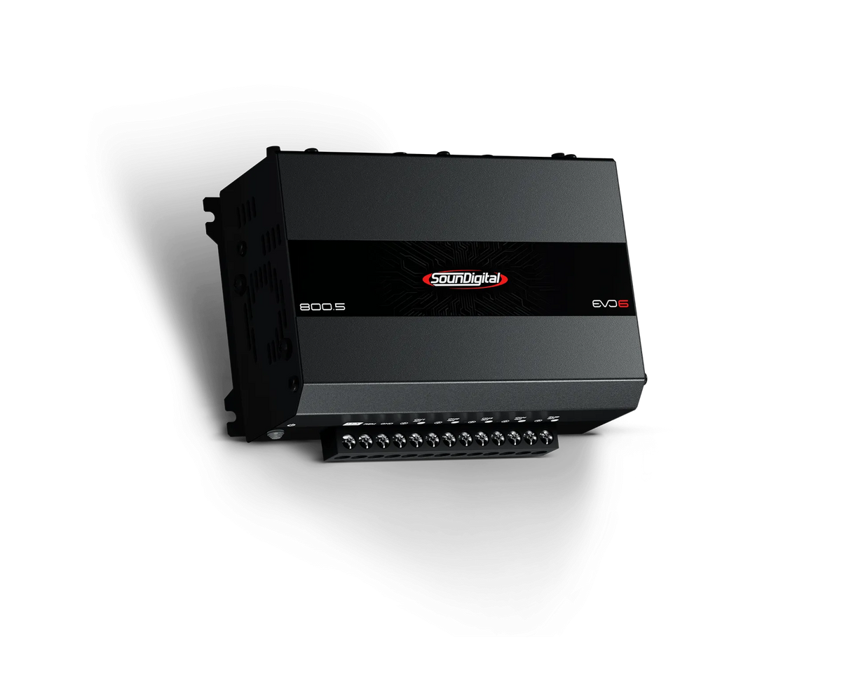 SounDigital 800.5 EVO 6 - 4 Ohm - garsiakalbių jungčių blokas apačioje