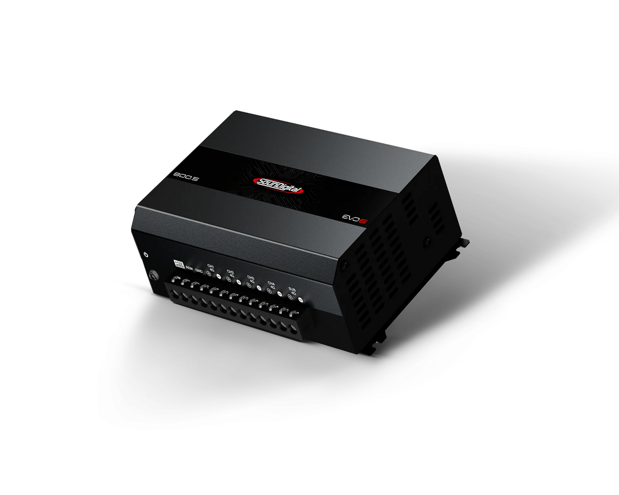 SounDigital 800.5 EVO 6 - 4 Ohm - Garsiakalbių jungčių plokštė su etiketėmis