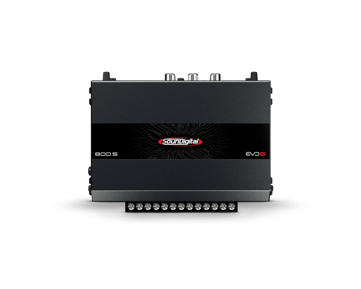 SounDigital 800.5 EVO 6 - 4 Ohm - galinė panelė su jungtimis