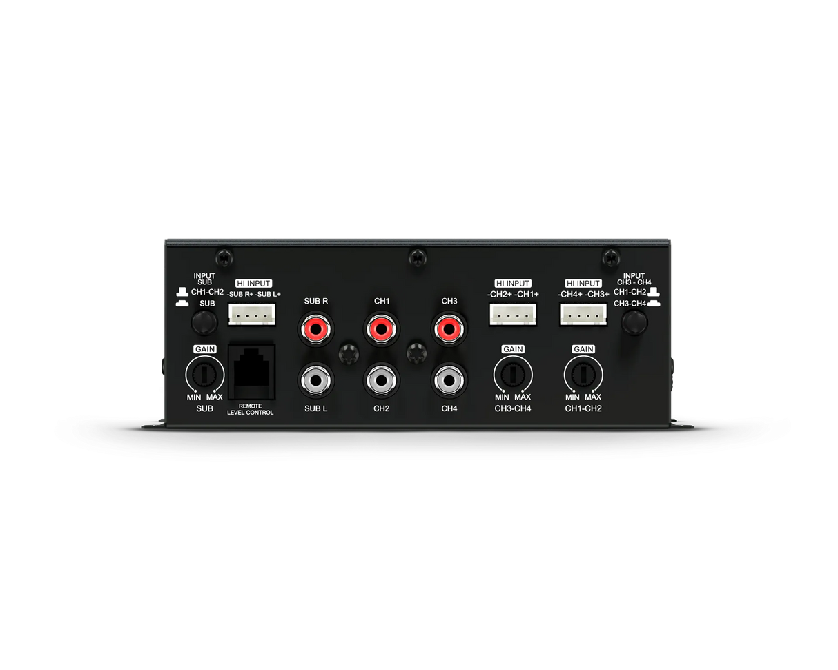 SounDigital 800.5 EVO 6 - 4 Ohm - galinė panelė su jungtimis ir valdikliais