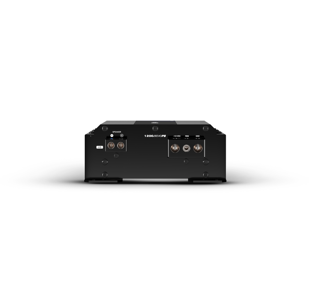 SounDigital SD1200.1-4 EVOPS 4 ohm - Galinė panelė su jungtimis ir užrašais