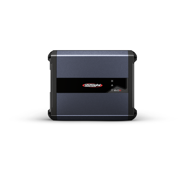 SounDigital SD1200.1 EVO 5 - 2 Ohm - šoninis vaizdas su mygtukais