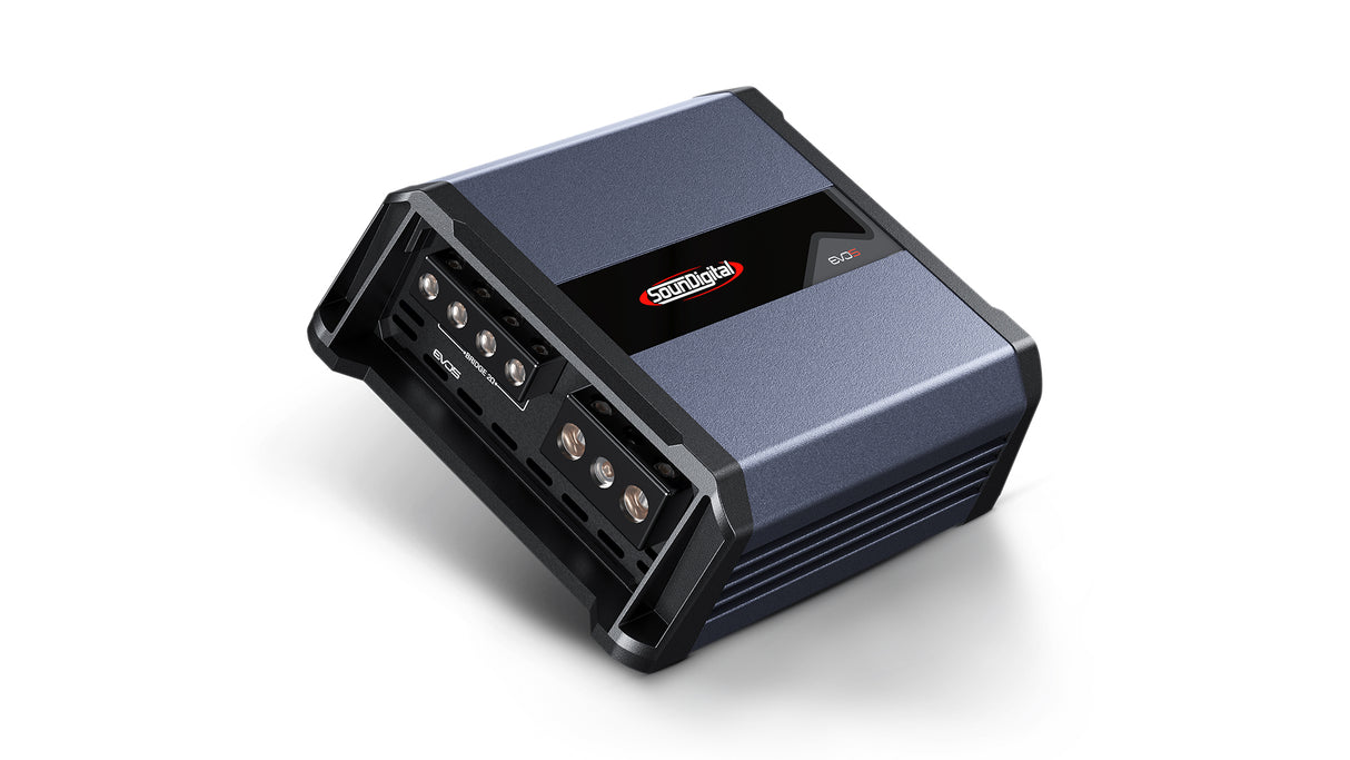 SounDigital SD1200.2 EVO 5 - 2 Ohm - garsiakalbių jungtys iš arti