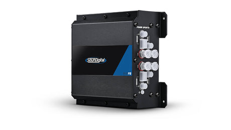 SounDigital SD1200.4-2 EVOPS 4 ohm - Galinė panelė su jungtimis ir valdymo elementais