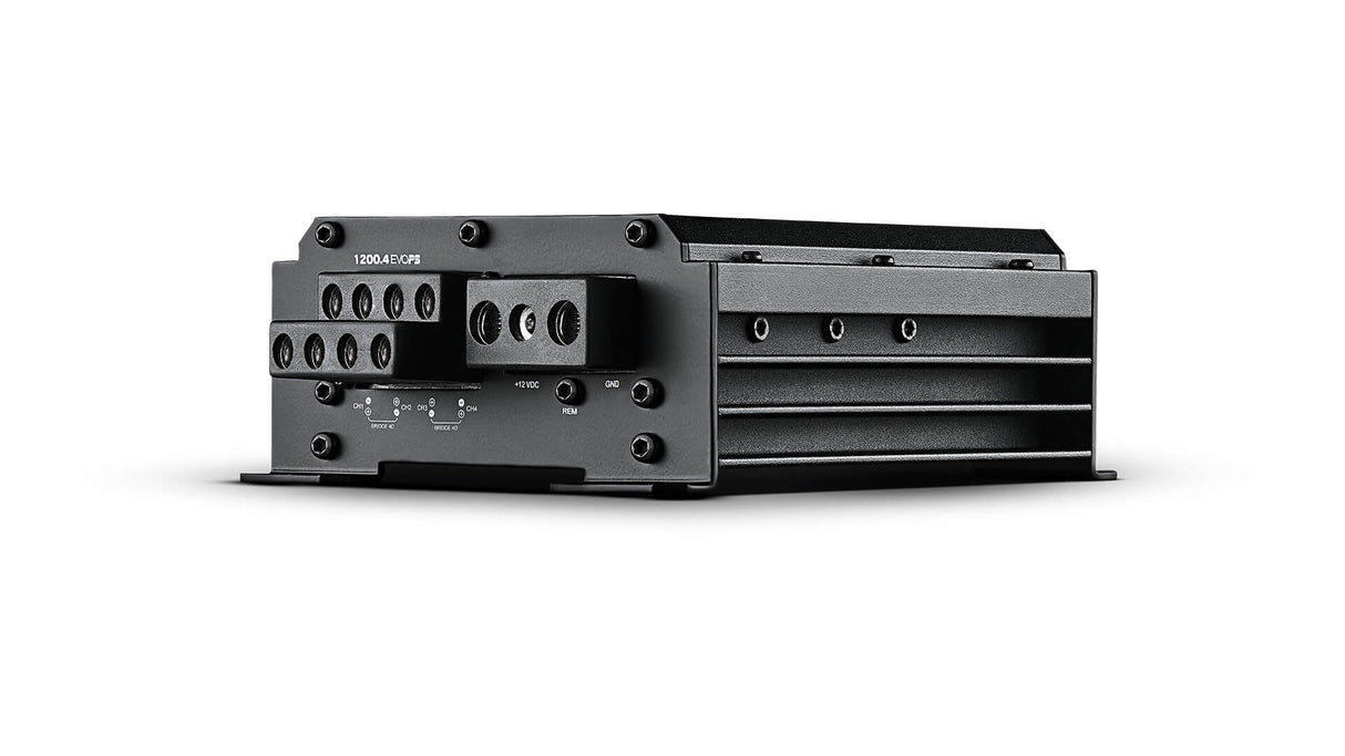 SounDigital SD1200.4-2 EVOPS 4 ohm - Galinė panelė su jungtimis ir aušinimo briaunomis