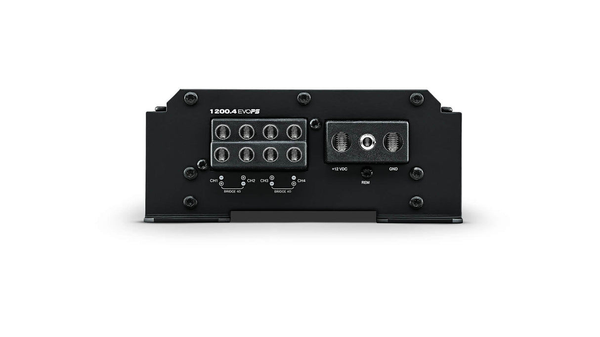 SounDigital SD1200.4-2 EVOPS 4 ohm - Galinė panelė su jungtimis ir laidų prijungimo vietomis