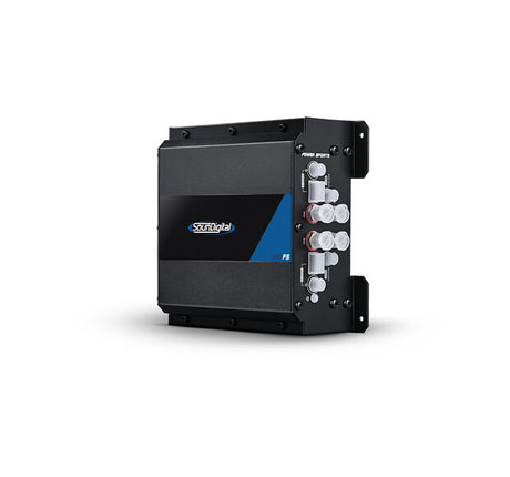 SounDigital SD1200.4-4 EVOPS 4 ohm - logotipo su mėlyna juosta