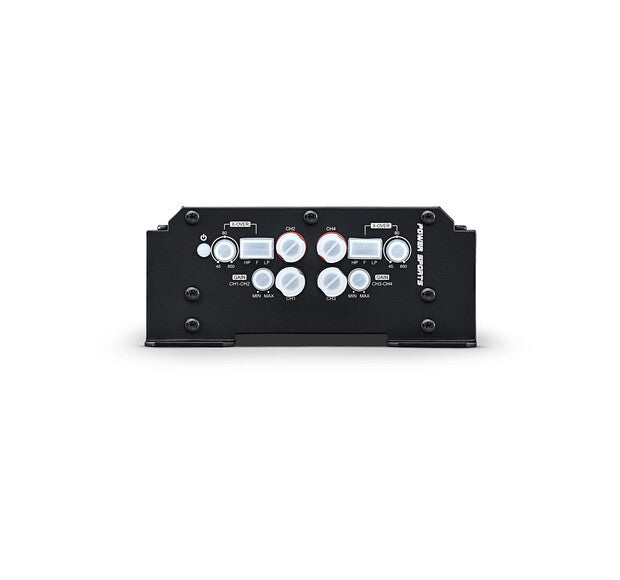 SounDigital SD1200.4-4 EVOPS 4 ohm - galinė panelė su jungtimis ir valdymo elementais
