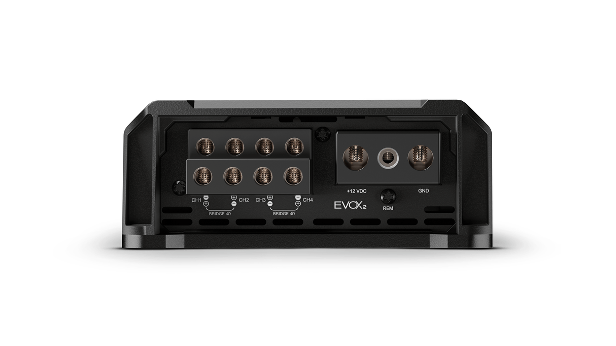 SounDigital SD1200.4 EVOX2 4 ohm - Kanalų ir maitinimo jungčių vaizdas