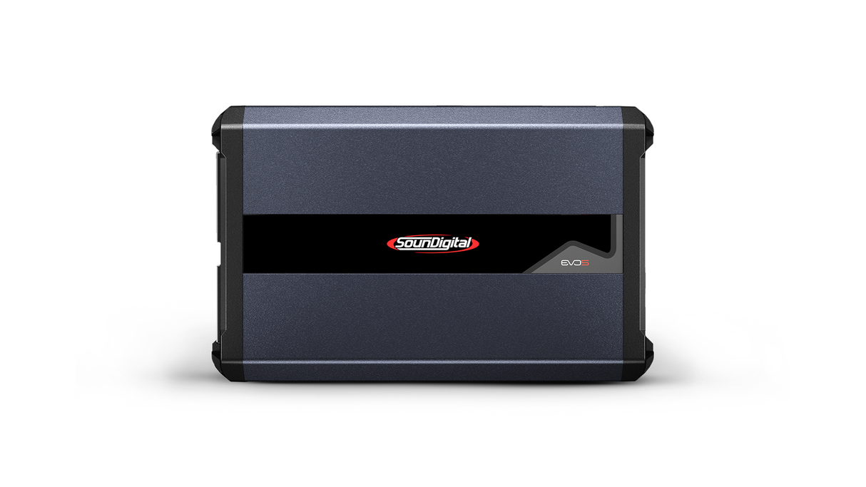 SounDigital SD2000.2 EVO 5.0 - 2 ohm - priekinė panelė su logotipu