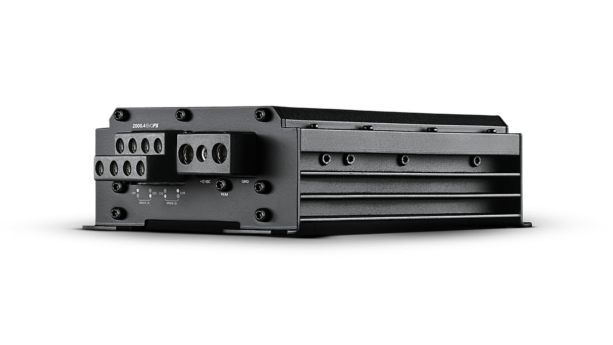 SounDigital SD2000.4-2 EVOPS 2 ohm - Galinė panelė su jungtimis ir aušintuvu