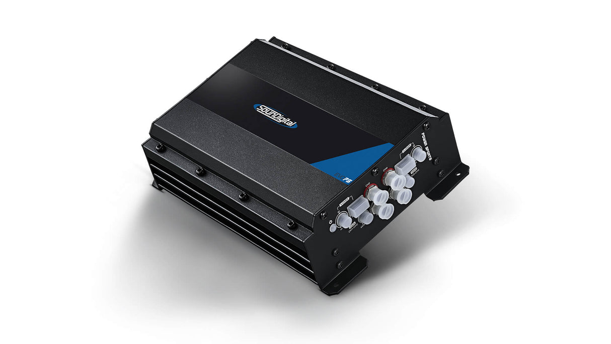 SounDigital SD2000.4-4 EVOPS 4 ohm - galinė panelė su jungtimis ir nustatymais