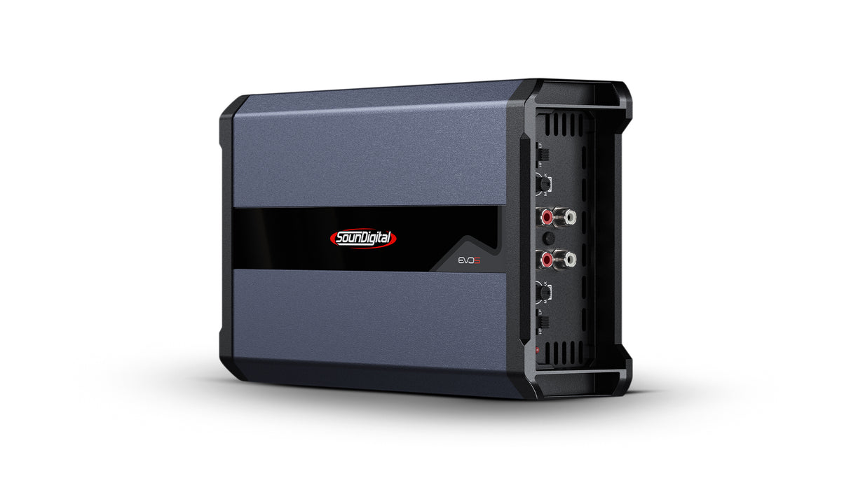 SounDigital SD2000.4 EVO 5 - 2 Ohm - Galinė panelė su jungtimis ir valdikliais