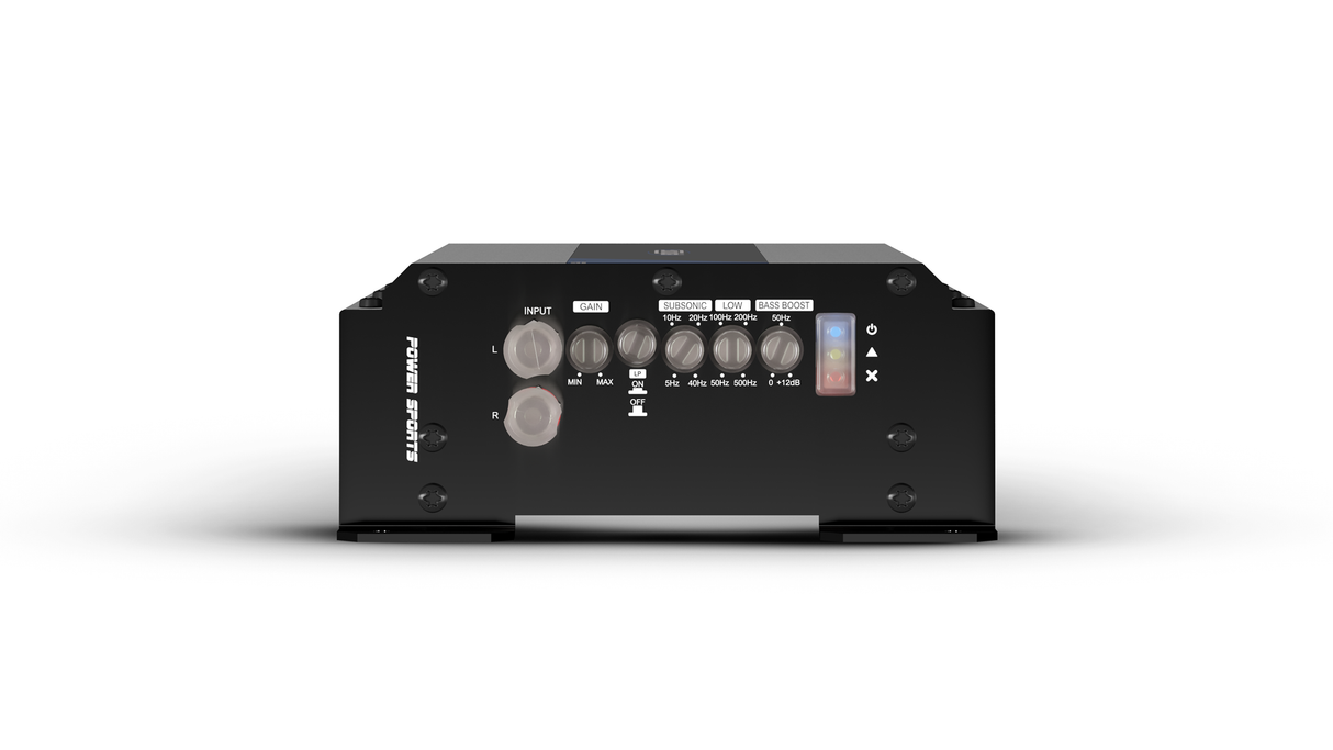 SounDigital SD2400.1-4 EVOPS 4ohm - valdymo skydelis su rankenėlėmis ir indikatoriais