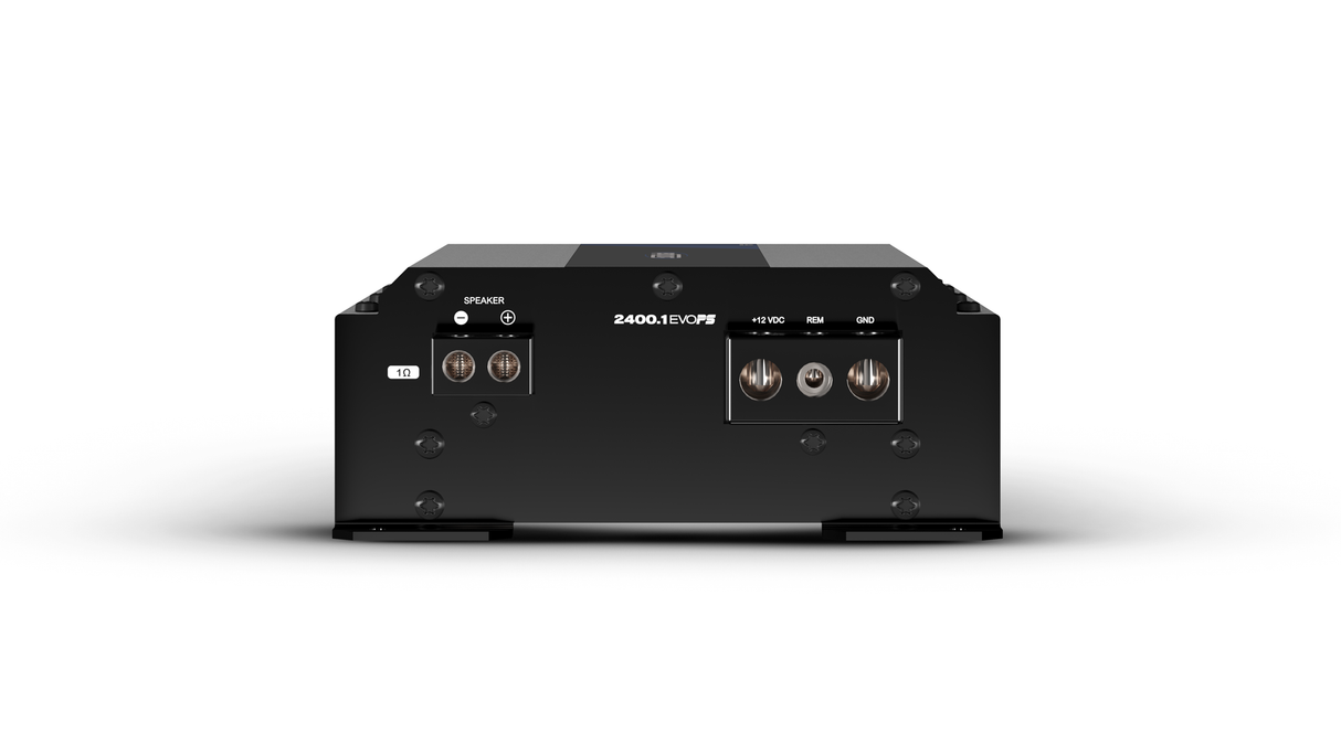 SounDigital SD2400.1-4 EVOPS 4ohm - Galinė panelė su jungtimis ir 1Ω žyma