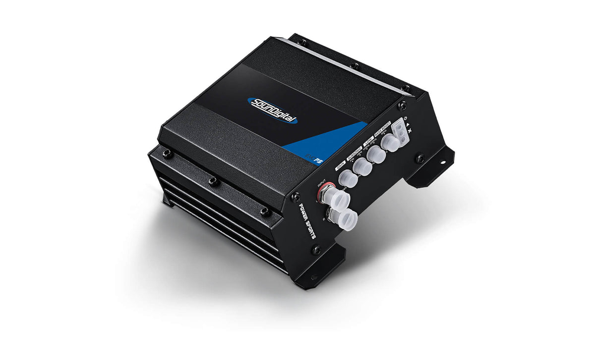 SounDigital SD800.1-2 EVOPS 2 ohm - galinė panelė su jungtimis ir valdymo elementais