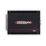 SounDigital SD800.4S - 2 ohm - galinė panelė su jungtimis ir logotipu