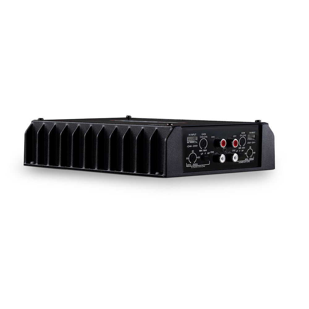 SounDigital SD800.4S - 2 ohm - galinė panelė su jungtimis ir valdymo elementais