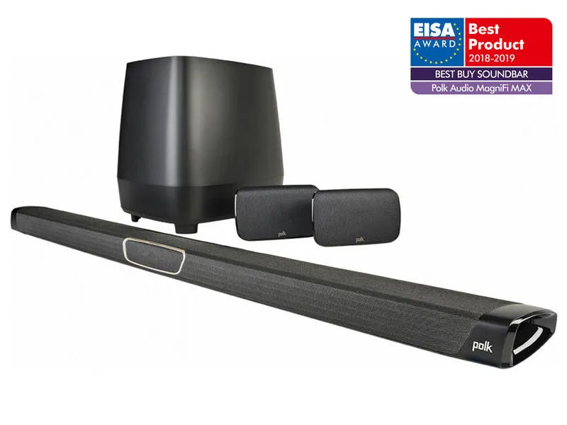 SoundBaras Polk Audio MAGNIFI MAX SR 5.1, Google Chromecast, Bluetooth