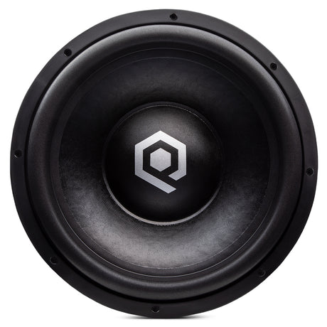 SoundQubed HDX418-D1-A - garsiakalbio kūgis su logotipu iš arti