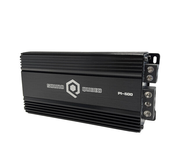 SoundQubed P1-500 - galinė panelė su jungtimis ir tvirtinimo detalėmis